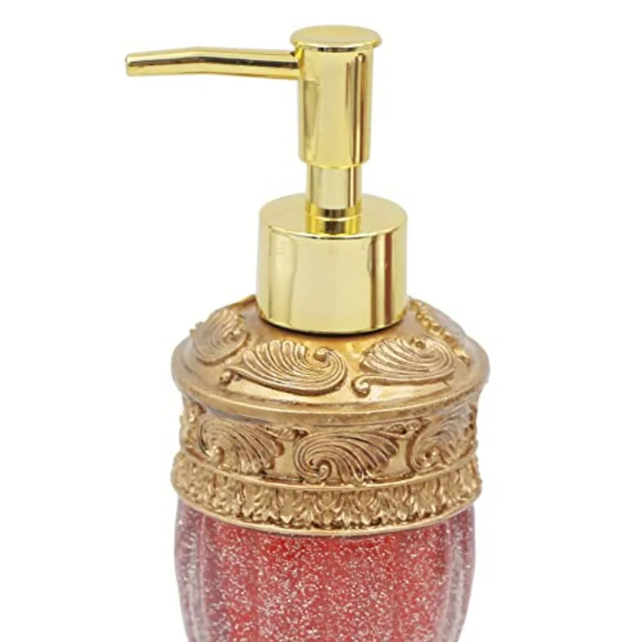 Vintage Style Bathroom Accessories 5-Piece Set Gloss Finish