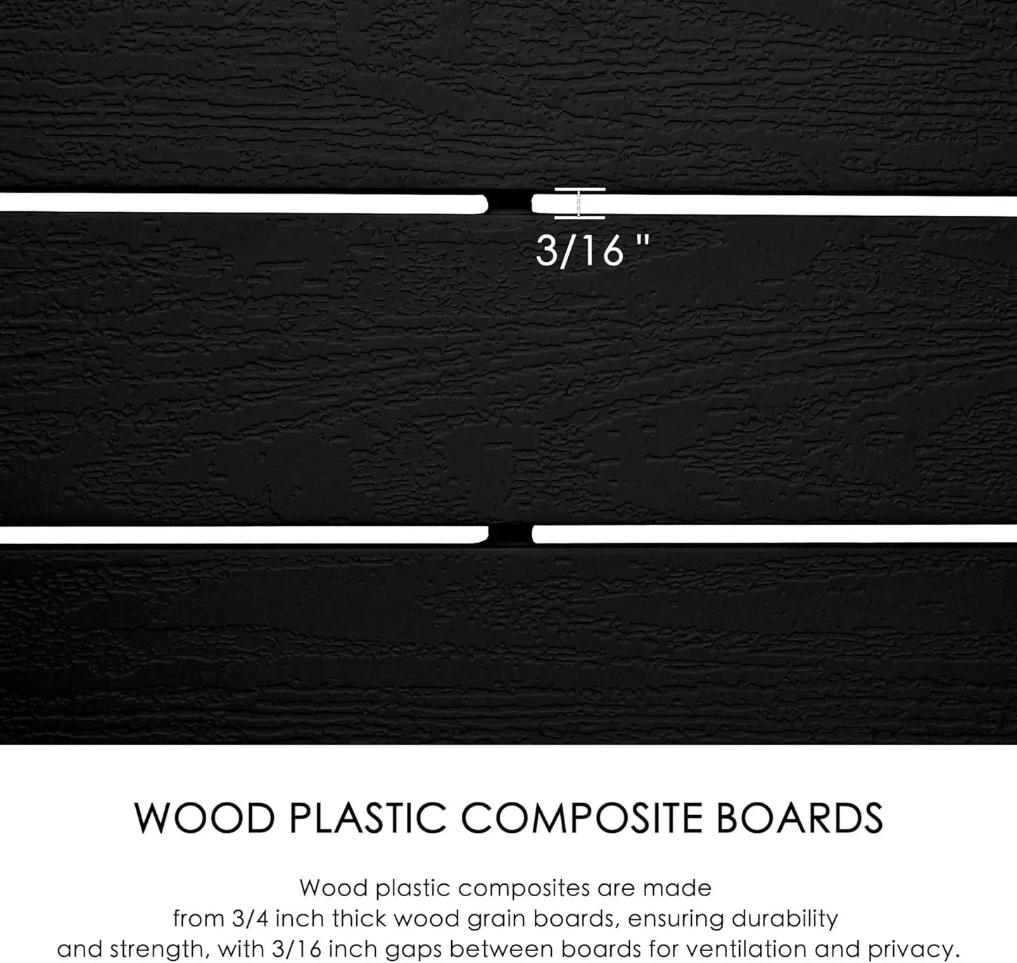 Privacy Screen Fence Panel For Hard Surfaces Aluminum Post Equipment Enclosure