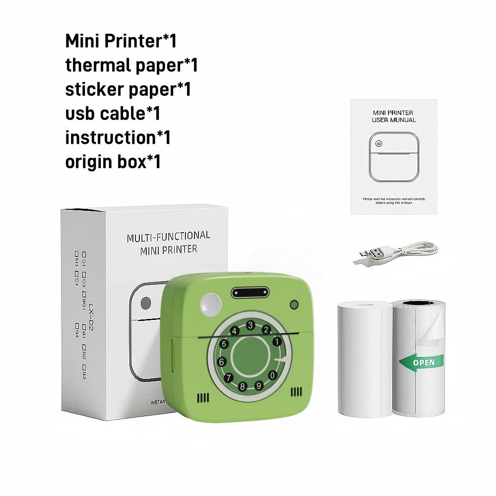 DOLEWAC M1 Photo Pocket Printer Bluetooth for iOS and Android
