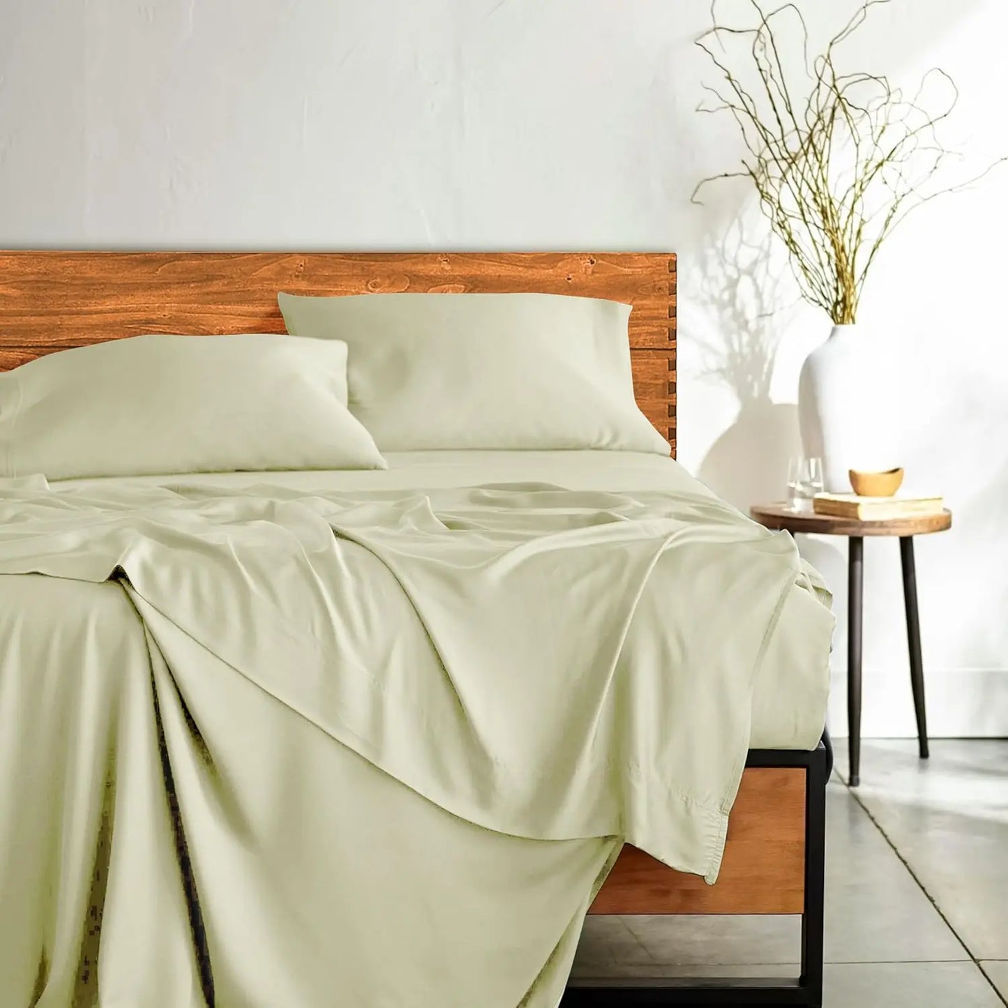 LDC Lux Decor Collection Bamboo Rayon Bedsheet Set