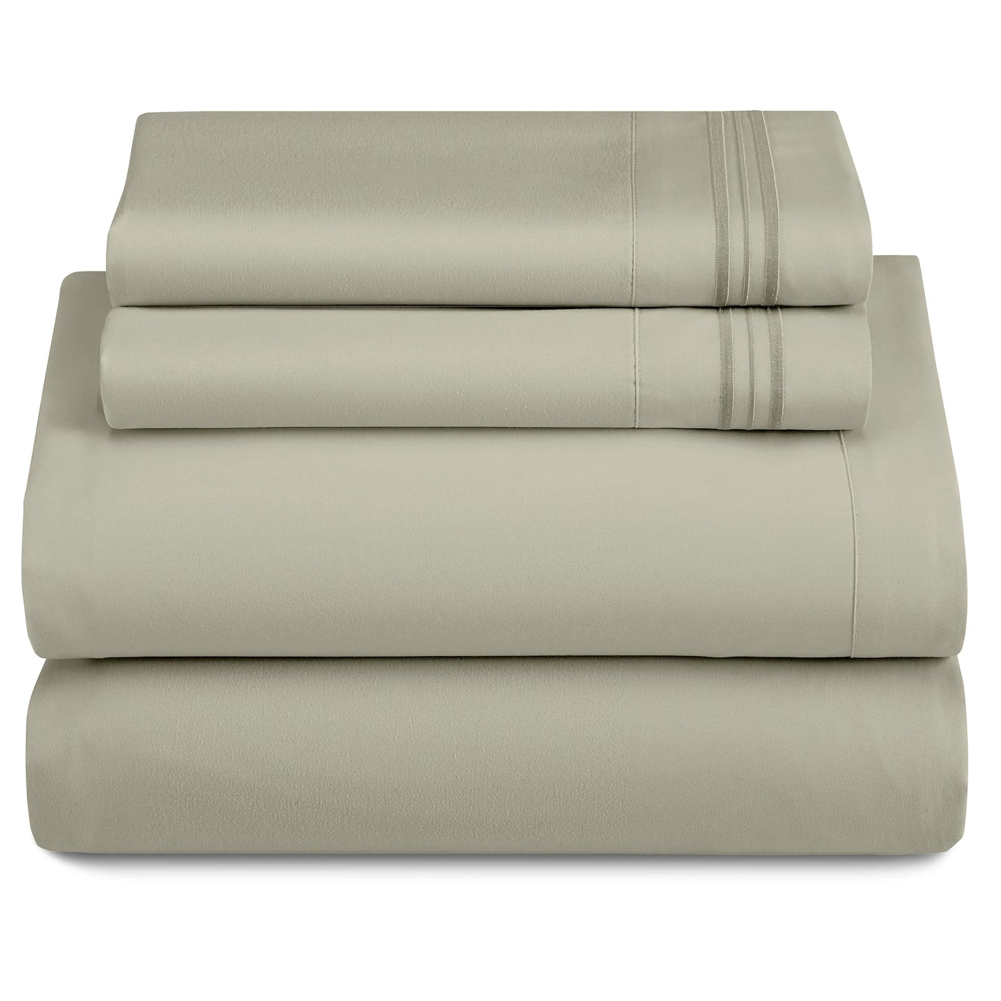 LDC Lux Decor Collection Ultra Soft Microfiber Sheet Set