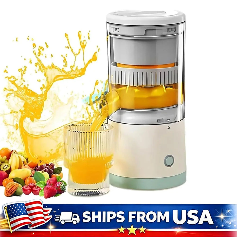 Rechargeable Portable Citrus Juicer USB Charging With Cleaning Brush