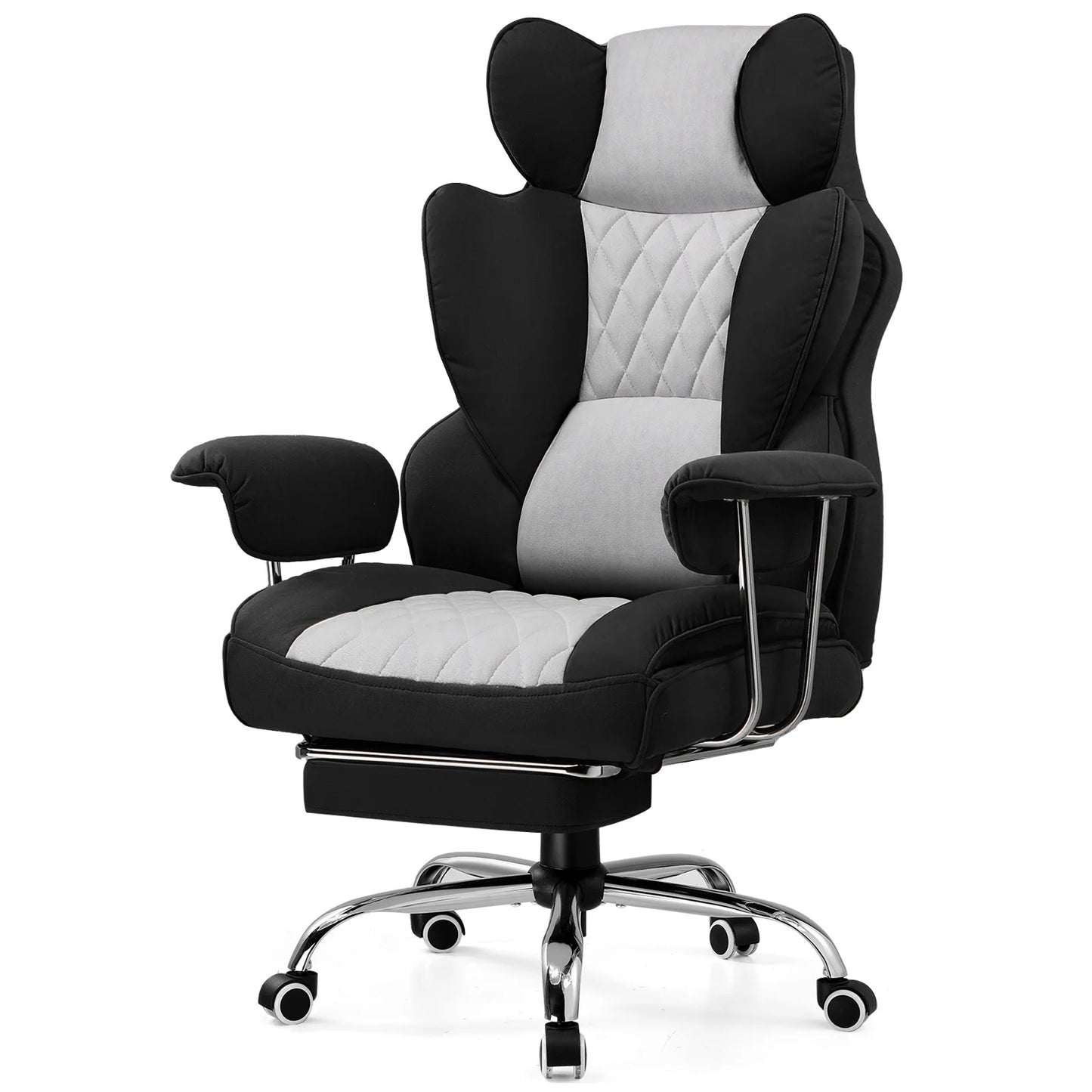 COMHOMA Big and Tall Gaming Chair With Pocket Spring Lumbar