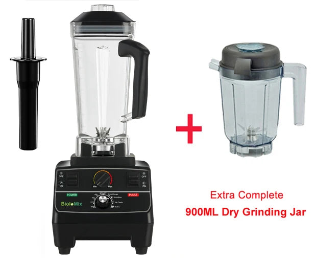 Biolomix 2200W Smart Timer Blender Mixer Juicer Food Processor