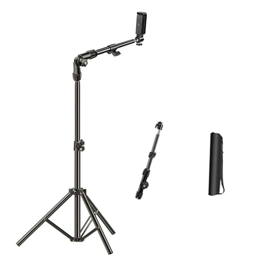 Phone Tripod Adjustable Stand for Filming and Live Streaming
