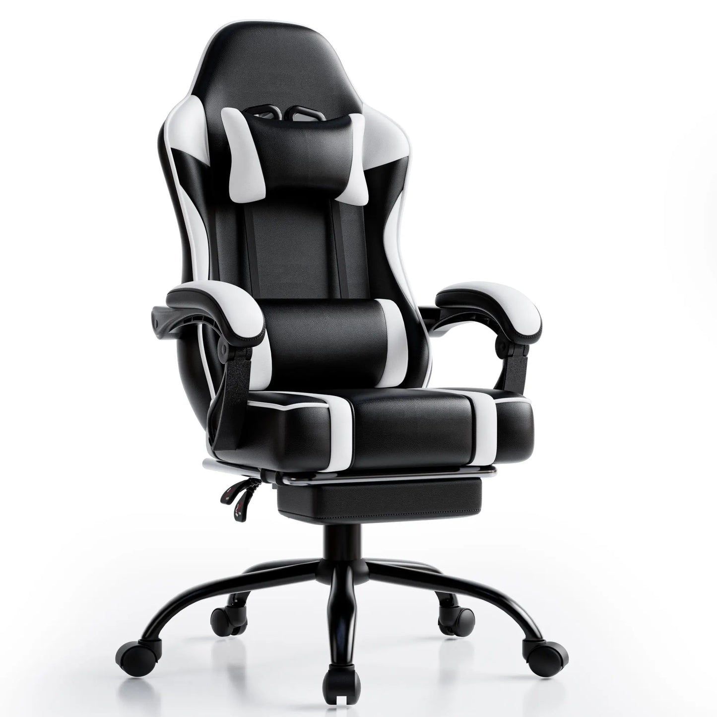 AnYu Furniture Ergonomic Gaming Chair With Footrest And Lumbar Support