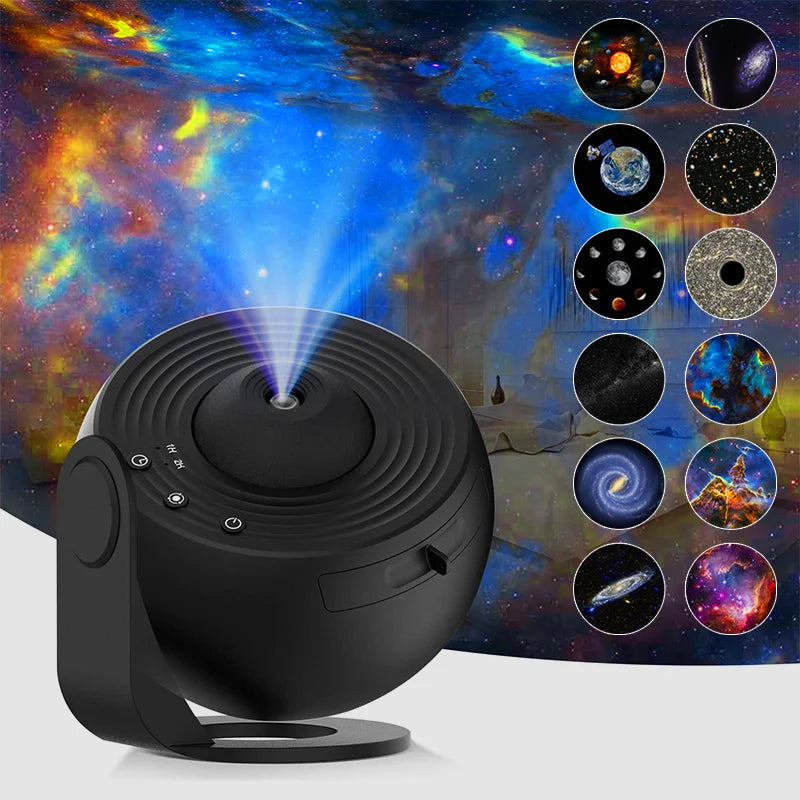 AUSYLE Night Light Galaxy Projector 360 Starry Sky Lamp