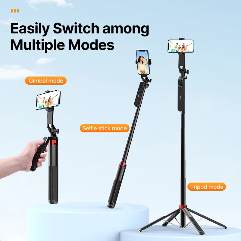 Ulanzi MA09 Selfie Stick Tripod with Remote for iPhone Android