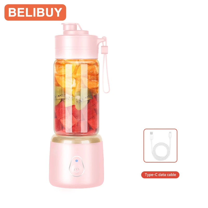 Portable USB Electric Juicer Blender For Travel Citrus Fruits