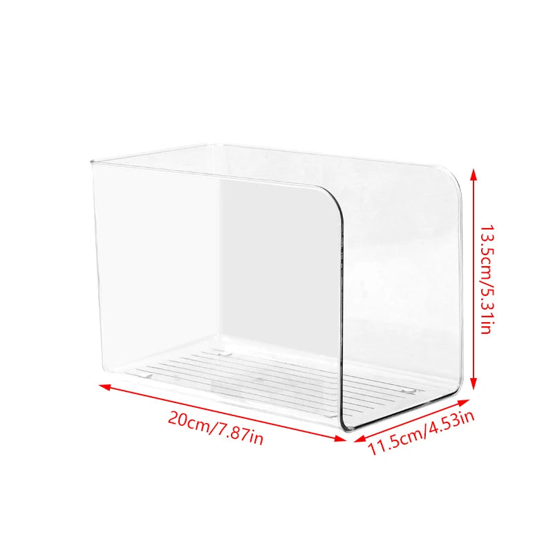 Portable Acrylic Book Stand Ushaped Desk Organizer For Home Office