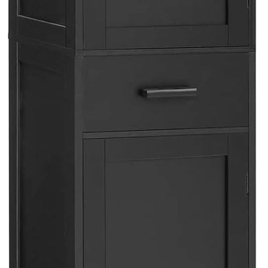 Storage Cabinet With Doors And Drawer For Home Office