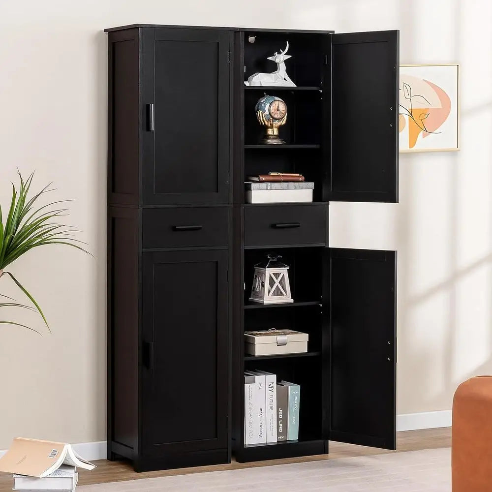 Storage Cabinet With Doors And Drawer For Home Office