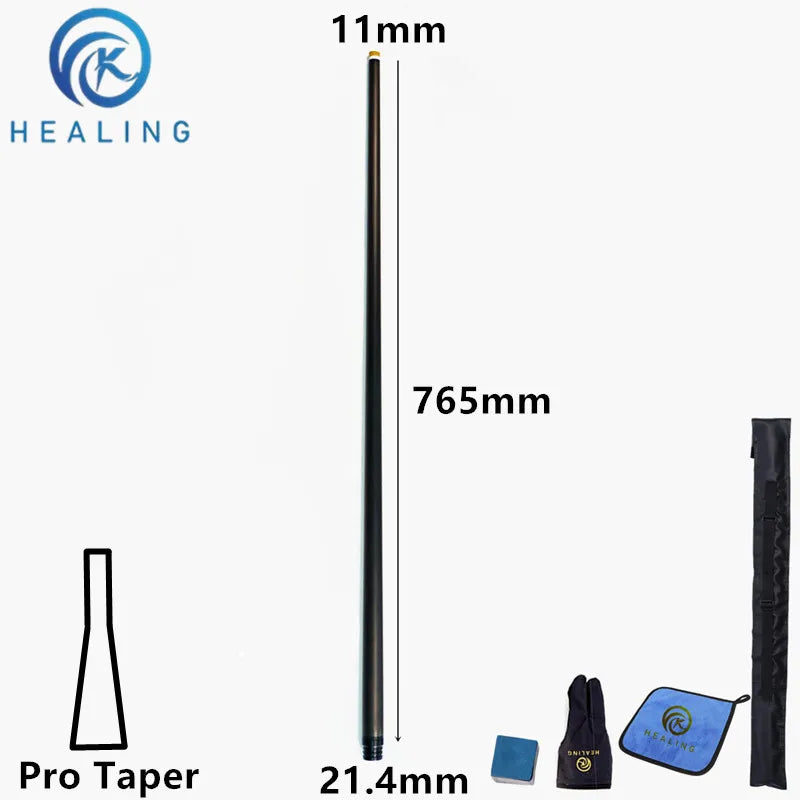 OKHEALING Custom Carbon Fiber Shaft for Billiard Cue