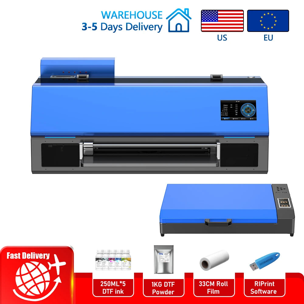 OLOEY DTF Printer XP600 Printhead Auto Cleaning Shaker Oven