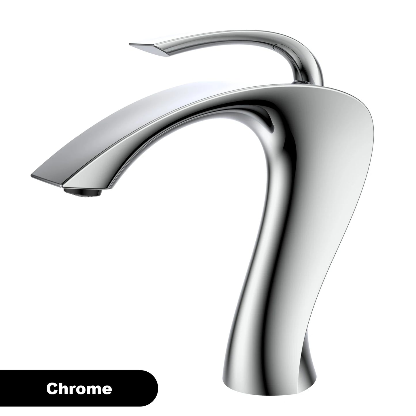 Gestana Brass Bathroom Faucet Deck Mounted Basin Tap Ceramic Valve