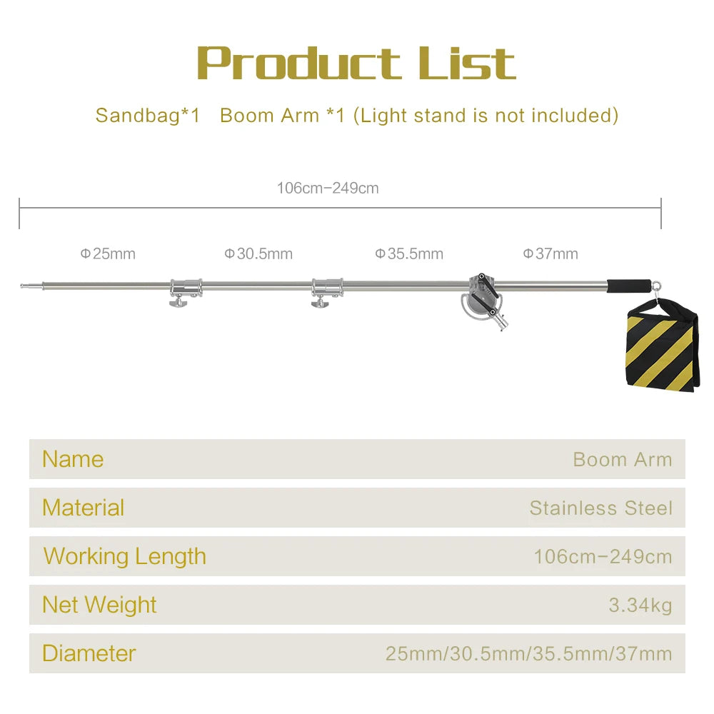 SH Foldable Lighting Tripod Stand For Studio Softbox