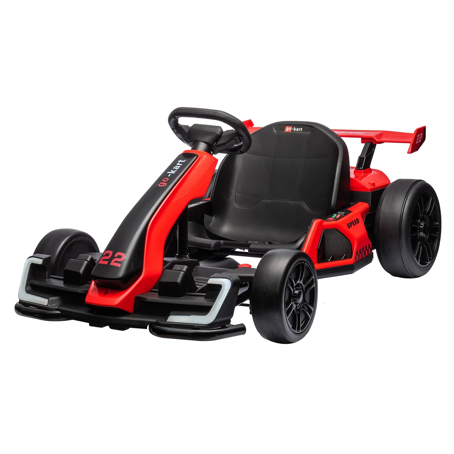 HiMISS 24V Kids Electric Go Kart 300W Motors Drift Modes
