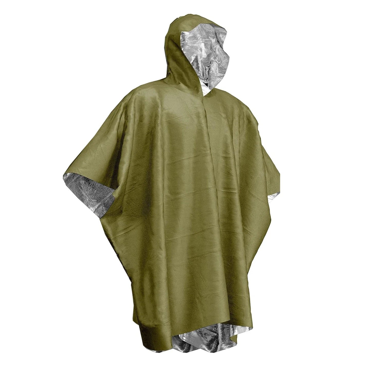 Emergency Raincoat Poncho Waterproof Rainwear Blanket Survival Camping Equipment Cold Insulation Rainwear Camping Equipment