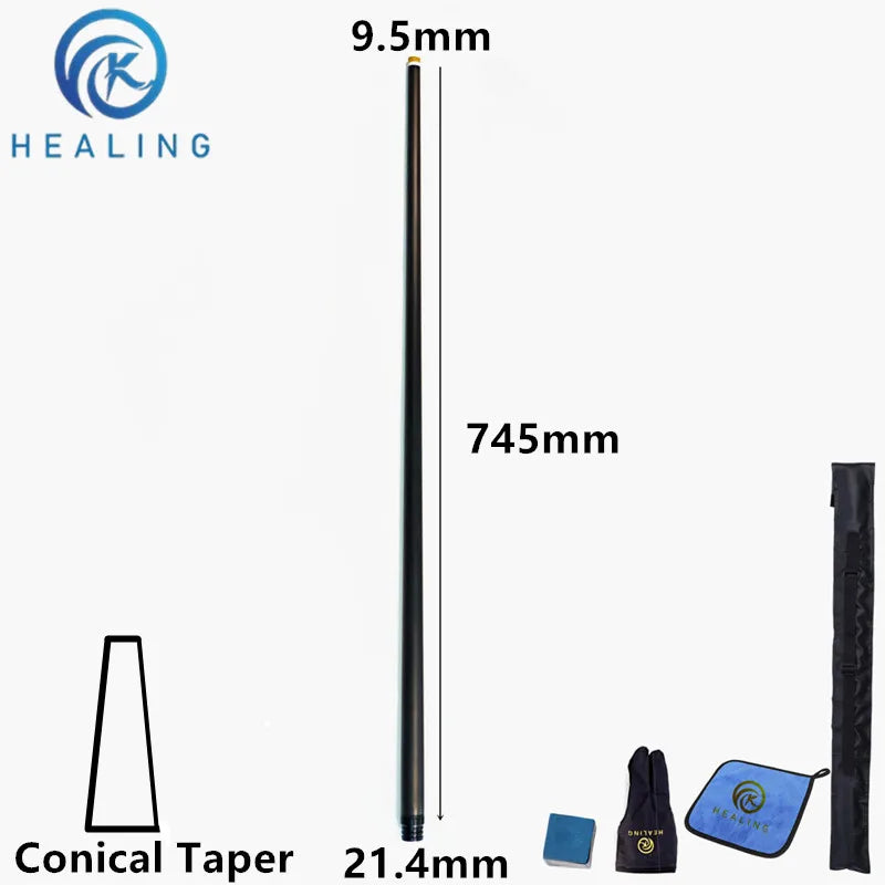 OKHEALING Custom Carbon Fiber Shaft for Billiard Cue