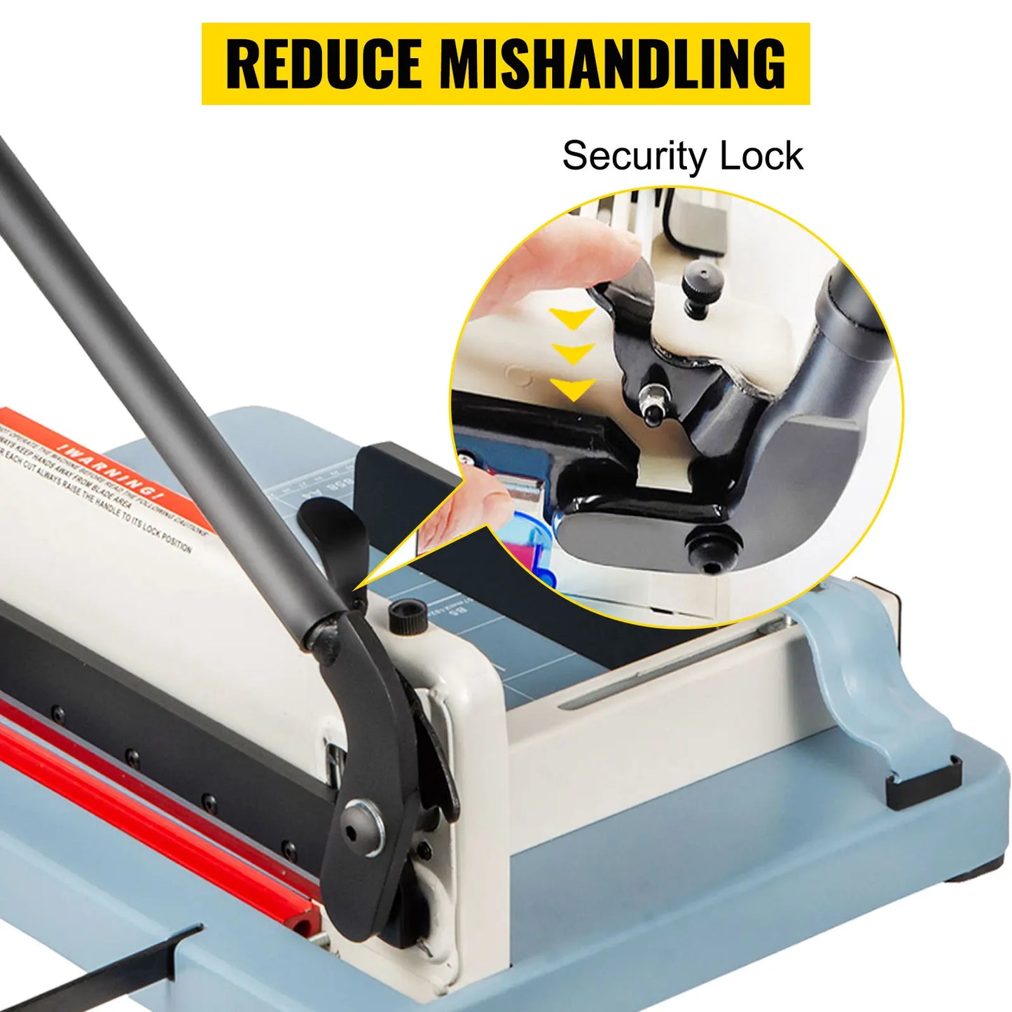 VEVOR Manual Paper Cutter Guillotine Trimmer Heavy Duty Office