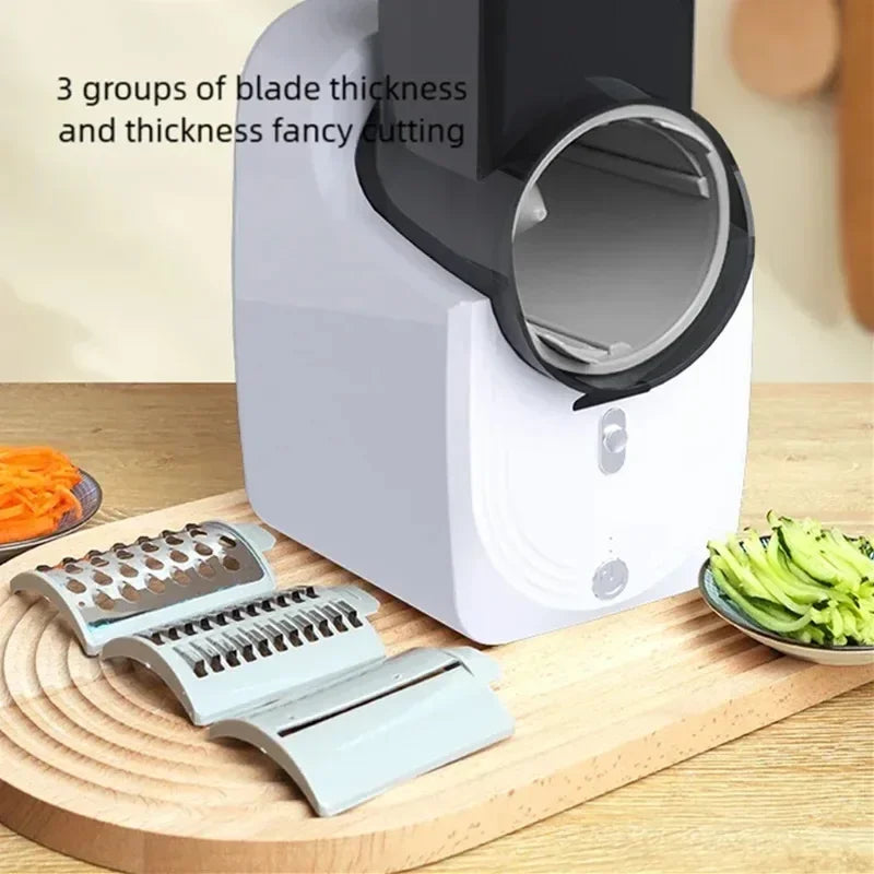 CREAROMA Multi-Function Vegetable Slicing Machine Electric Cutter Shredder