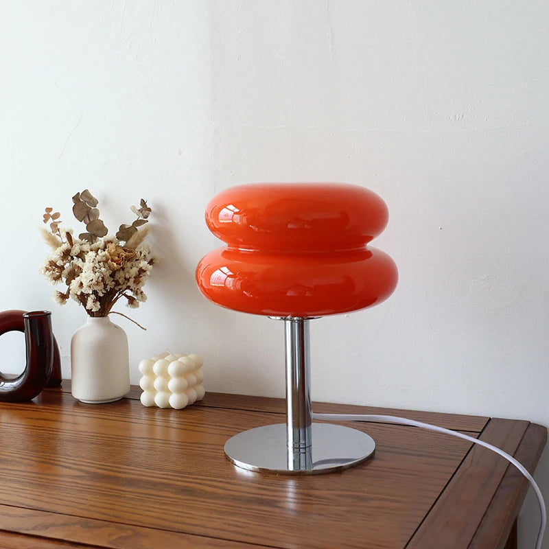 Yueyi Macaron Table Lamp Trichromatic LED Night Light Bedroom