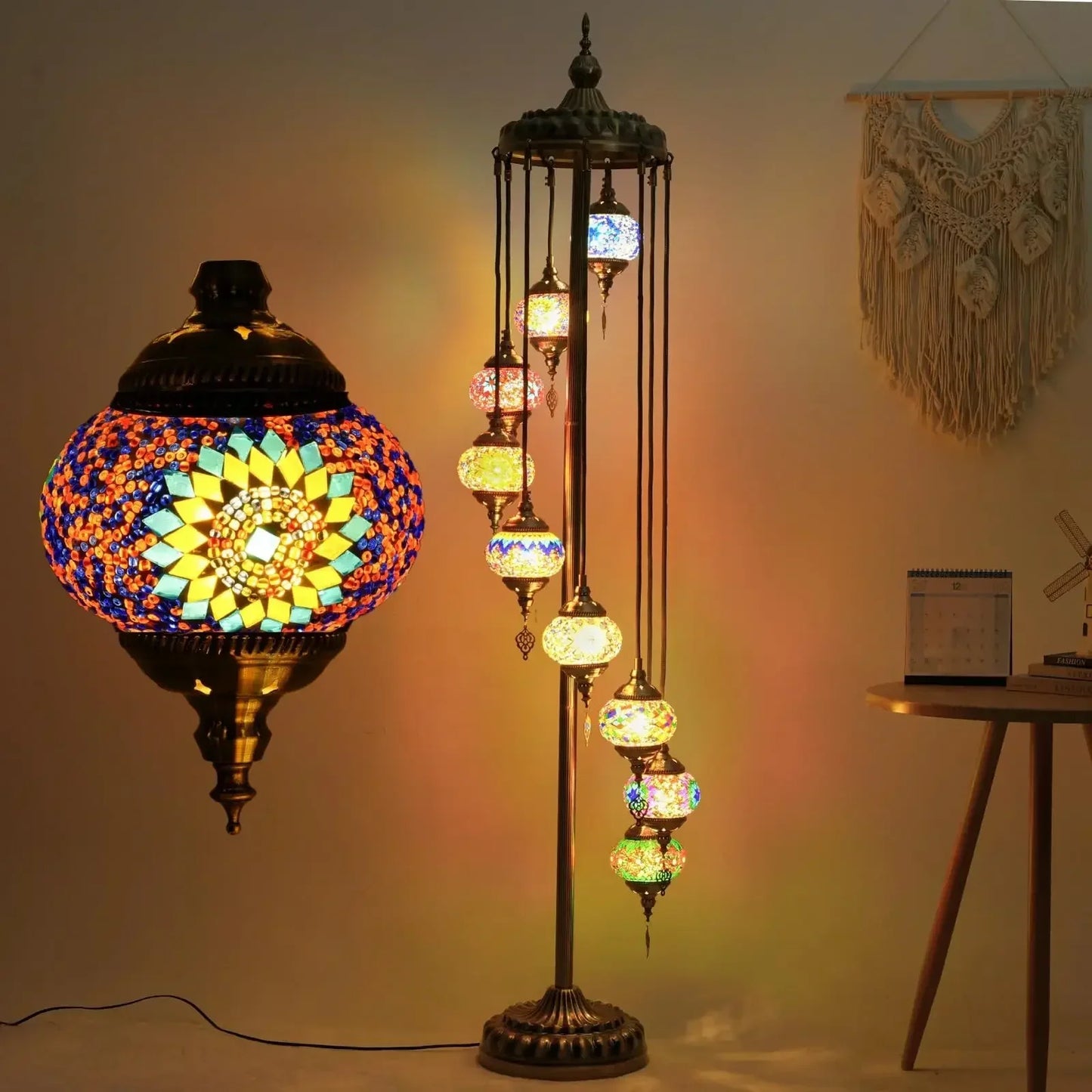 Turkish Moroccan Floor Lamp Handcrafted Home Decor