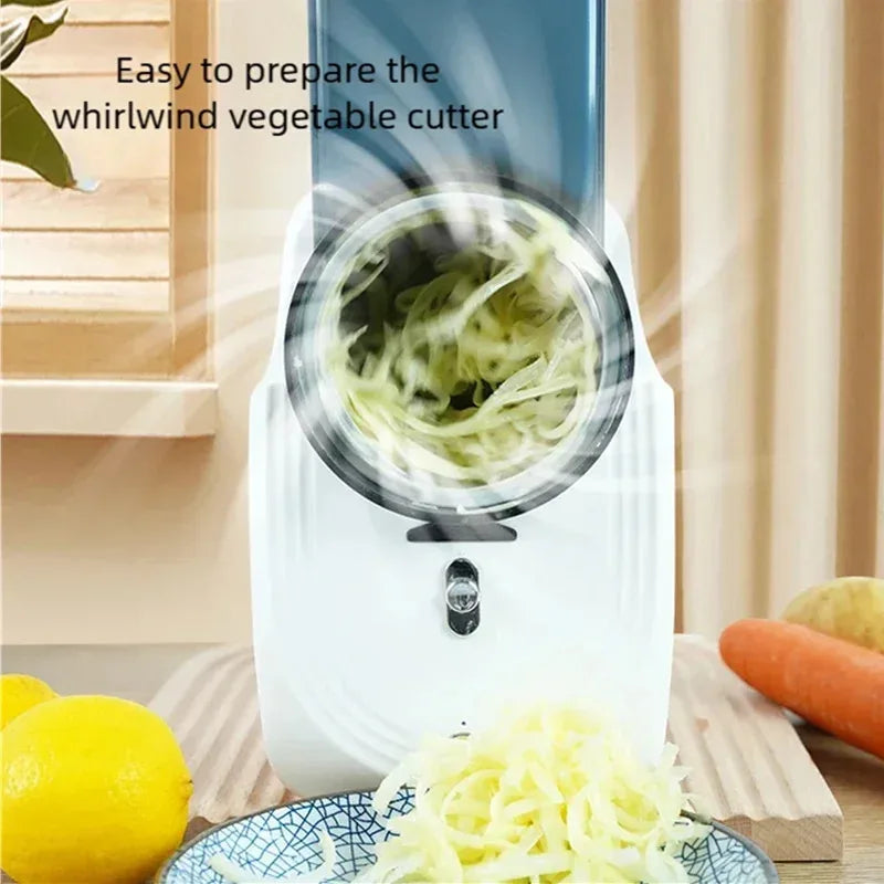 CREAROMA Multi-Function Vegetable Slicing Machine Electric Cutter Shredder