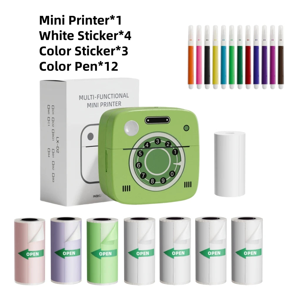DOLEWAC M1 Photo Pocket Printer Bluetooth for iOS and Android