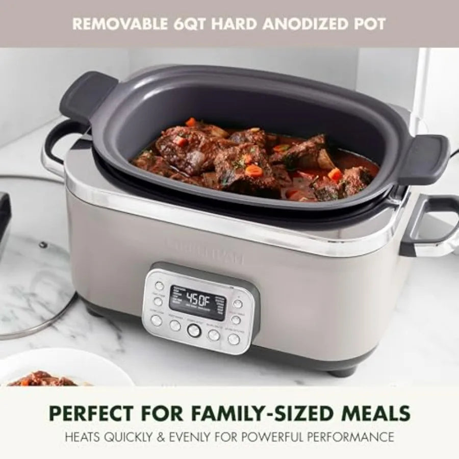Iosn 14-In-1 Programmable Slow Cooker PFAS-Free Ceramic Nonstick