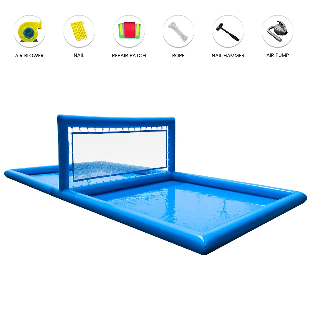 RTS Inflatable Volleyball Court Outdoor Water Play Pool