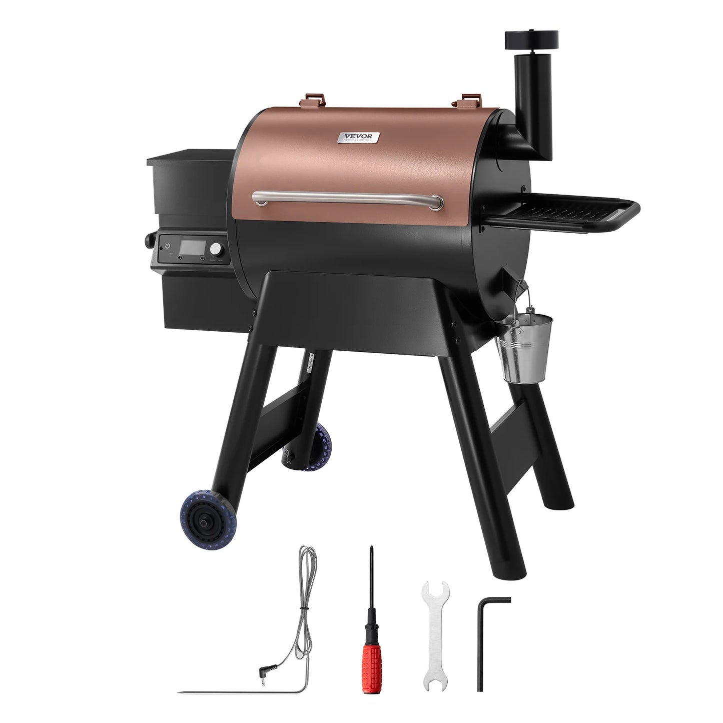 SucceBuy Wood Pellet Grill Smoker With WiFi App Control