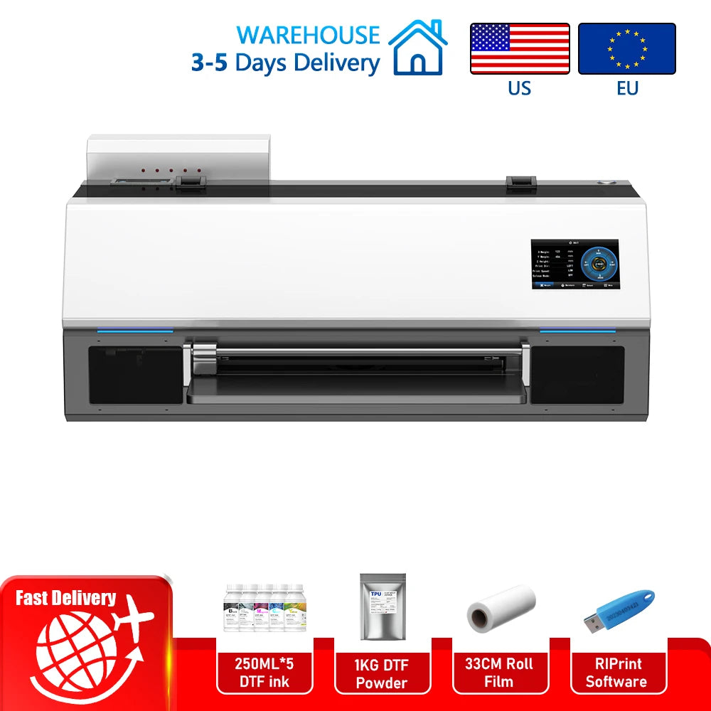 OLOEY DTF Printer With Shaker Oven XP600 Printhead