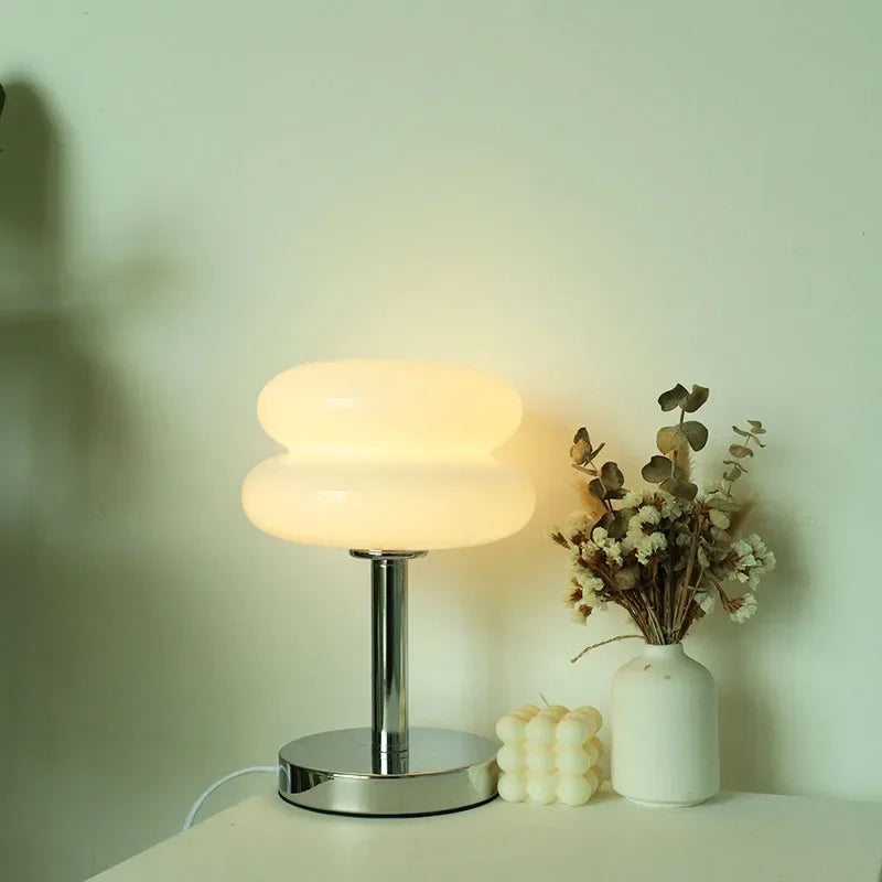 Yueyi Macaron Table Lamp Trichromatic LED Night Light Bedroom
