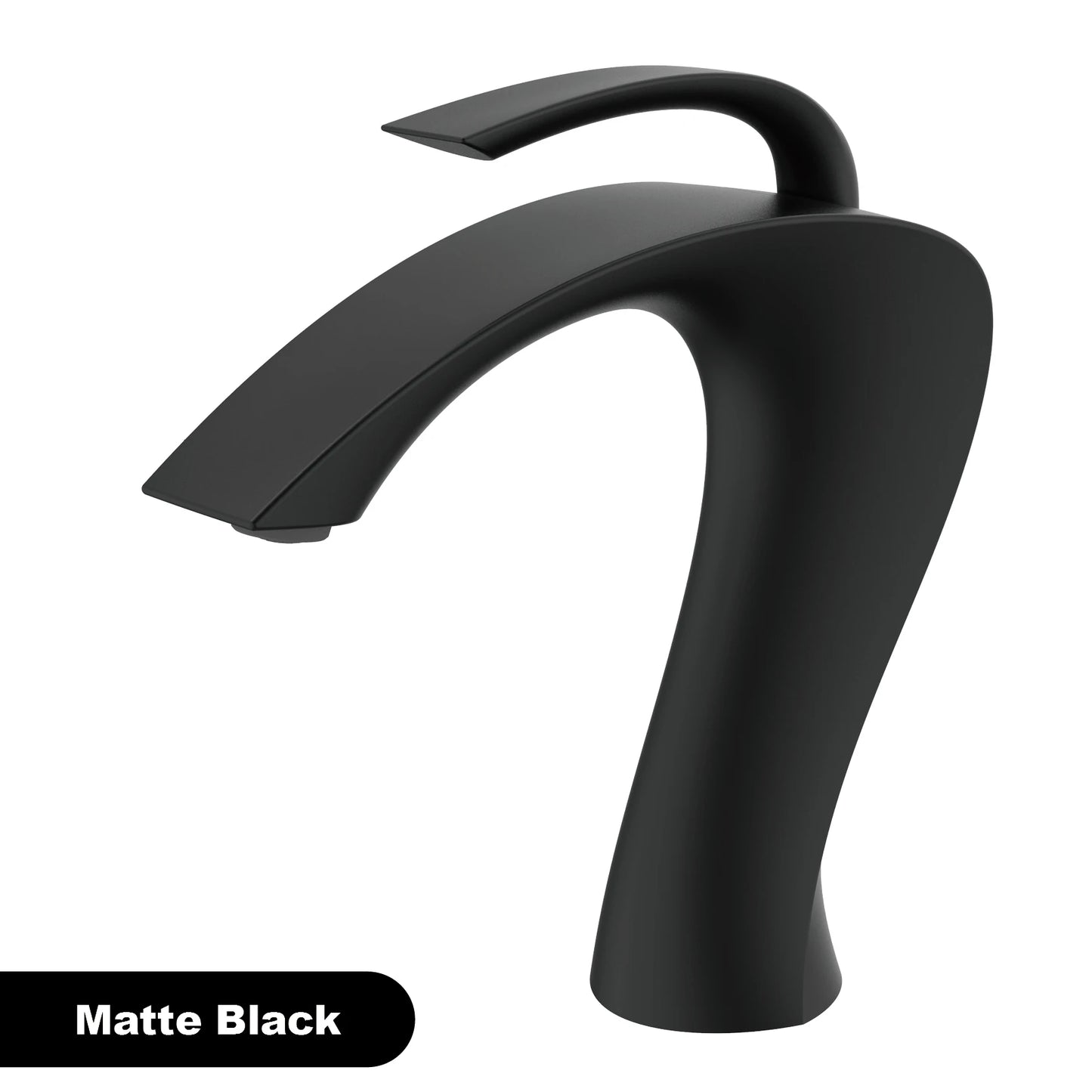 Gestana Brass Bathroom Faucet Deck Mounted Basin Tap Ceramic Valve