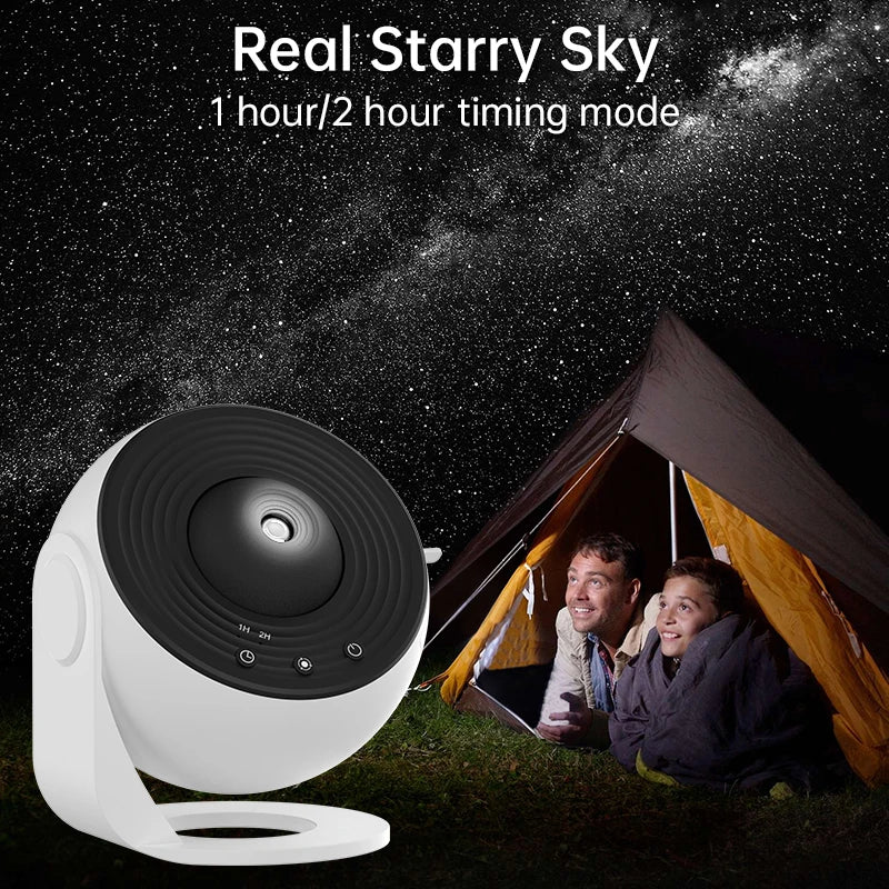 AUSYLE Night Light Galaxy Projector 360 Starry Sky Lamp