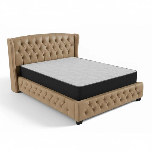 Hybrid Plush Mattress With Cooling Gel Memory Foam And Coils