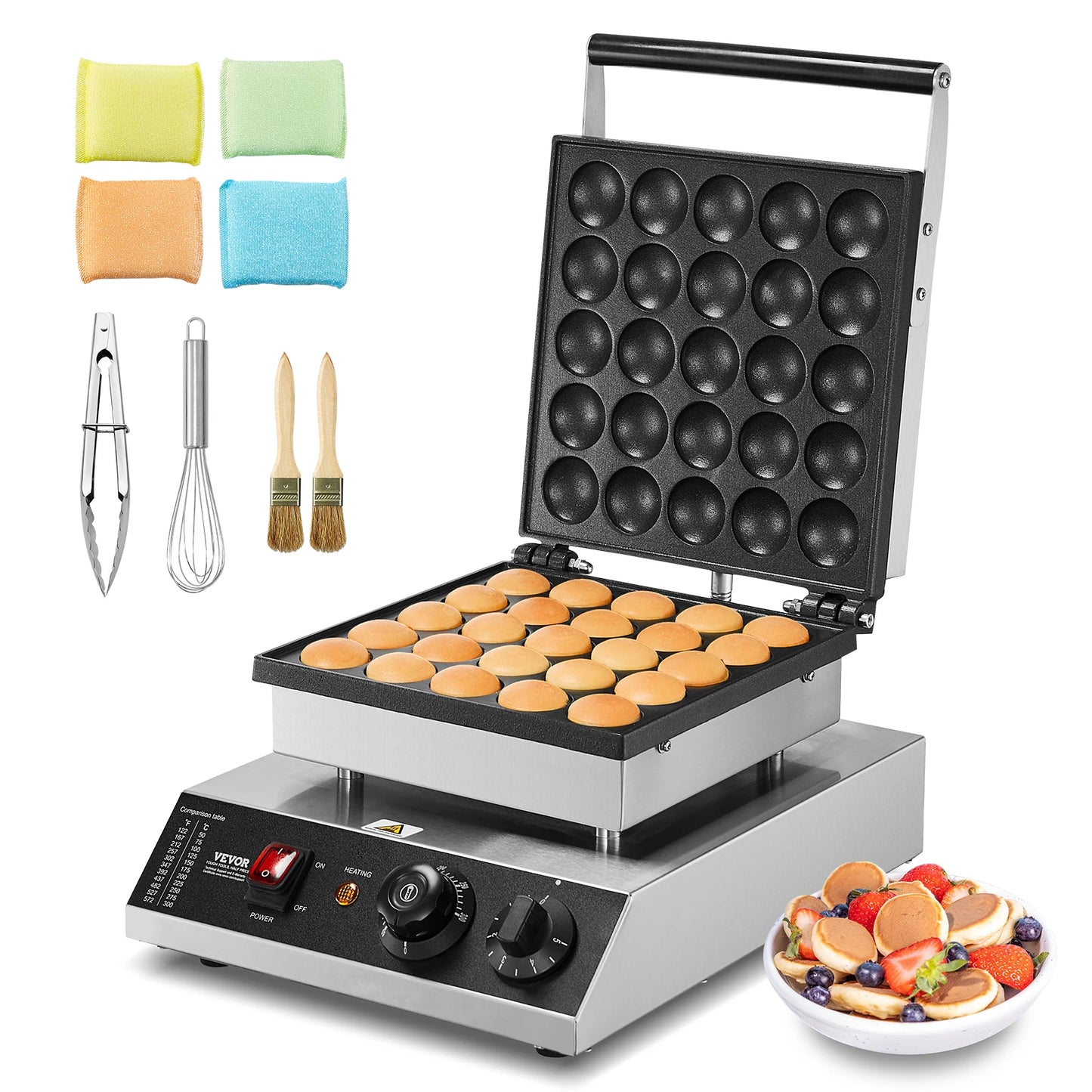 SucceBuy Electric Waffle Maker Dorayaki Pancake Machine