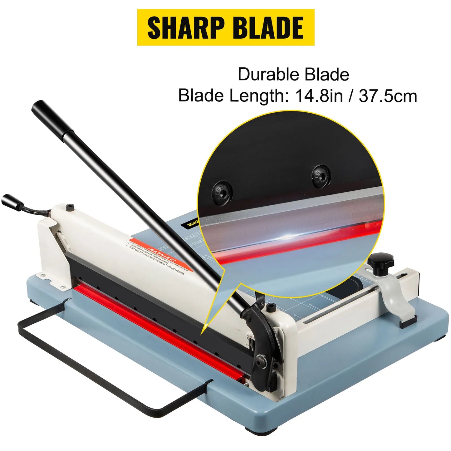 VEVOR Manual Paper Cutter Guillotine Trimmer Heavy Duty 300-500 Sheets