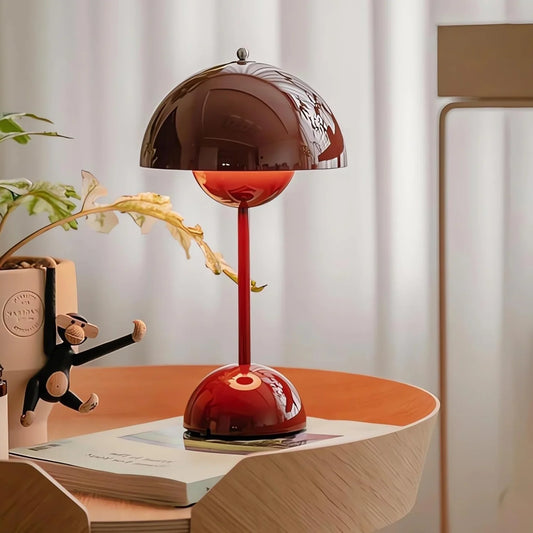 Mushroom Night Light With Touch Color Changing Lamp