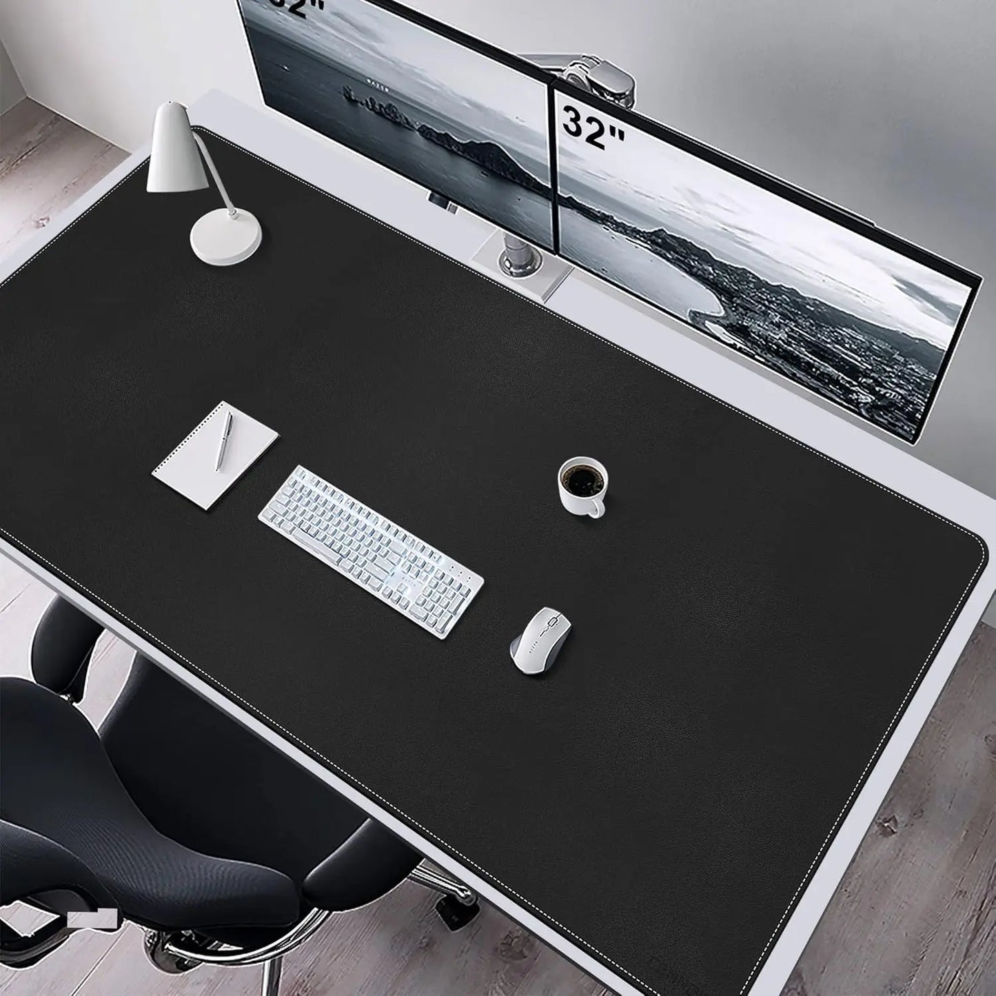PU Leather Desk Mat Non-Slip Waterproof Mouse Pad Premium