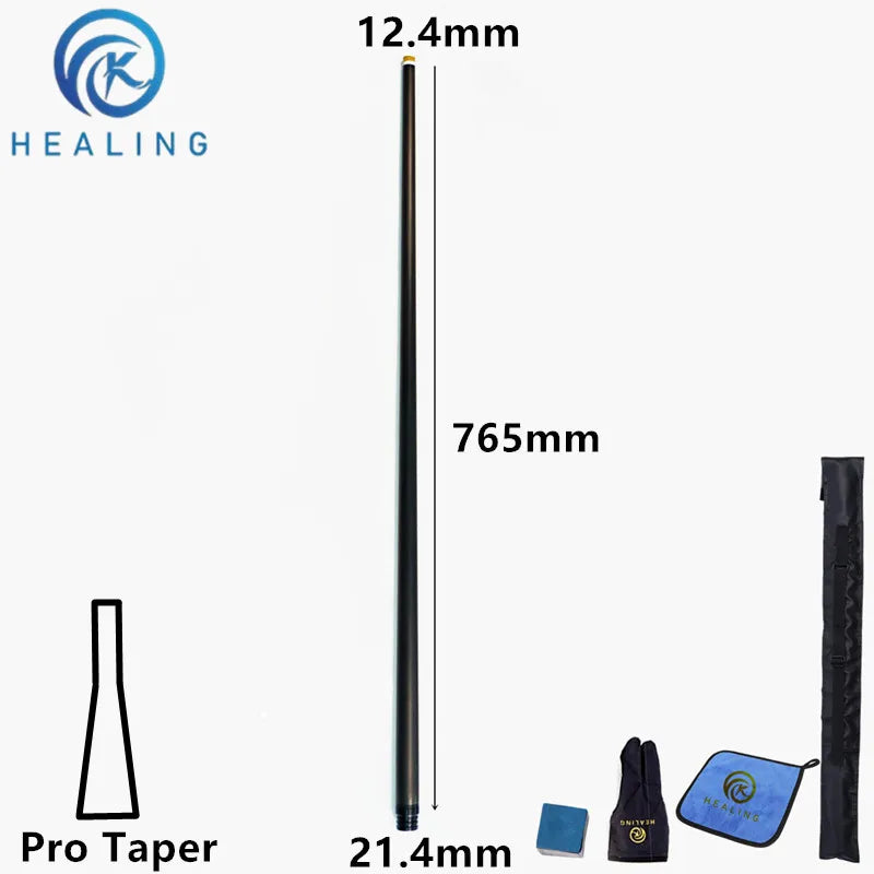 OKHEALING Custom Carbon Fiber Shaft for Billiard Cue