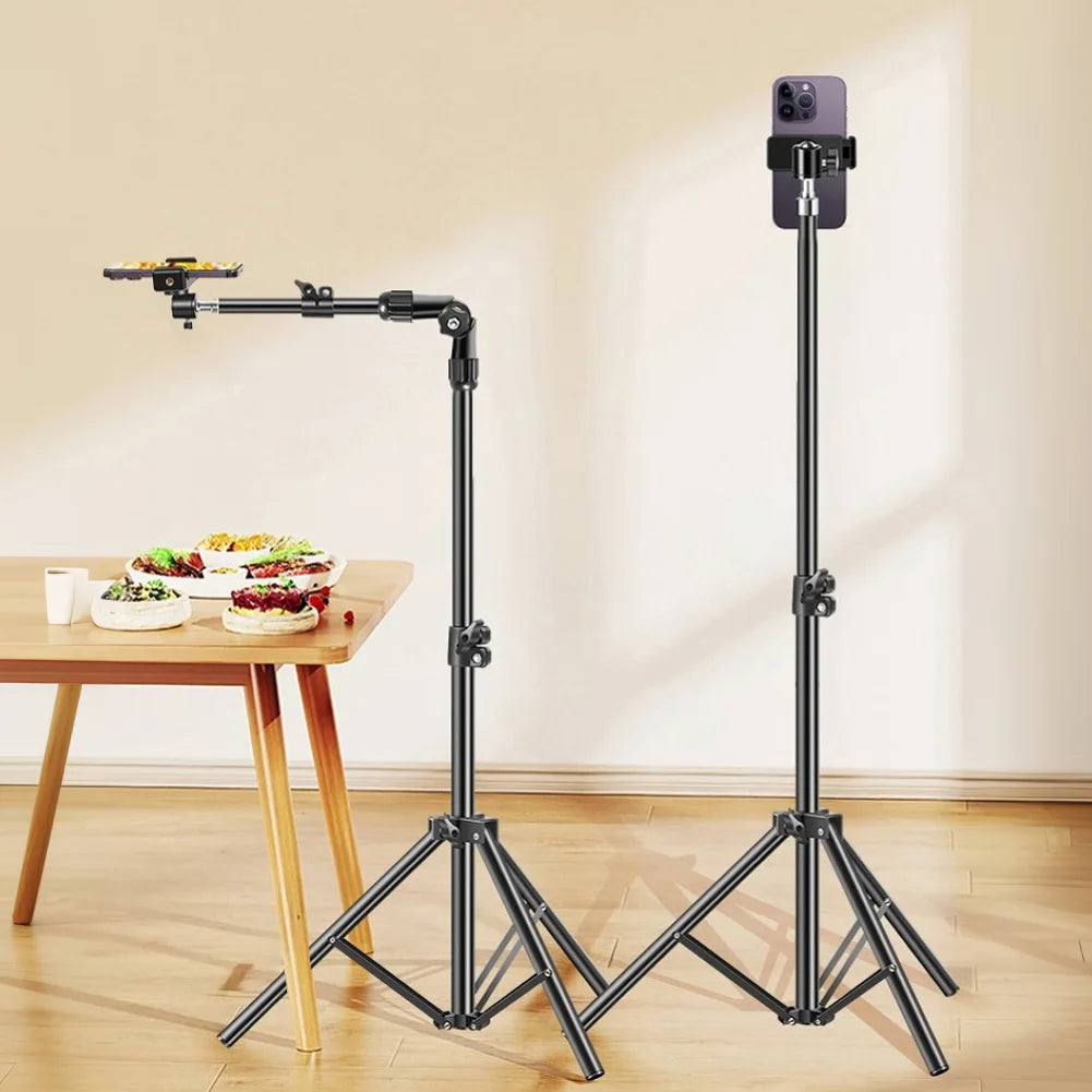 Phone Tripod Adjustable Stand for Filming and Live Streaming