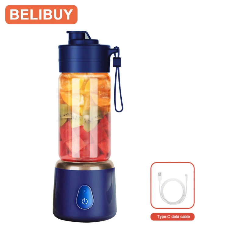 Portable USB Electric Juicer Blender For Travel Citrus Fruits