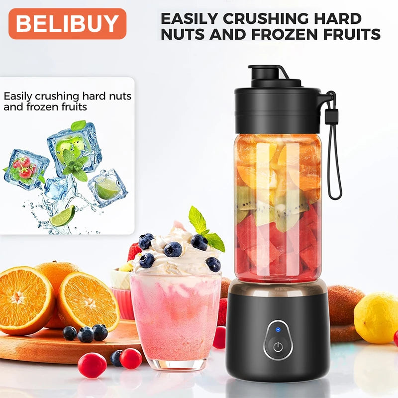 Portable USB Electric Juicer Blender For Travel Citrus Fruits