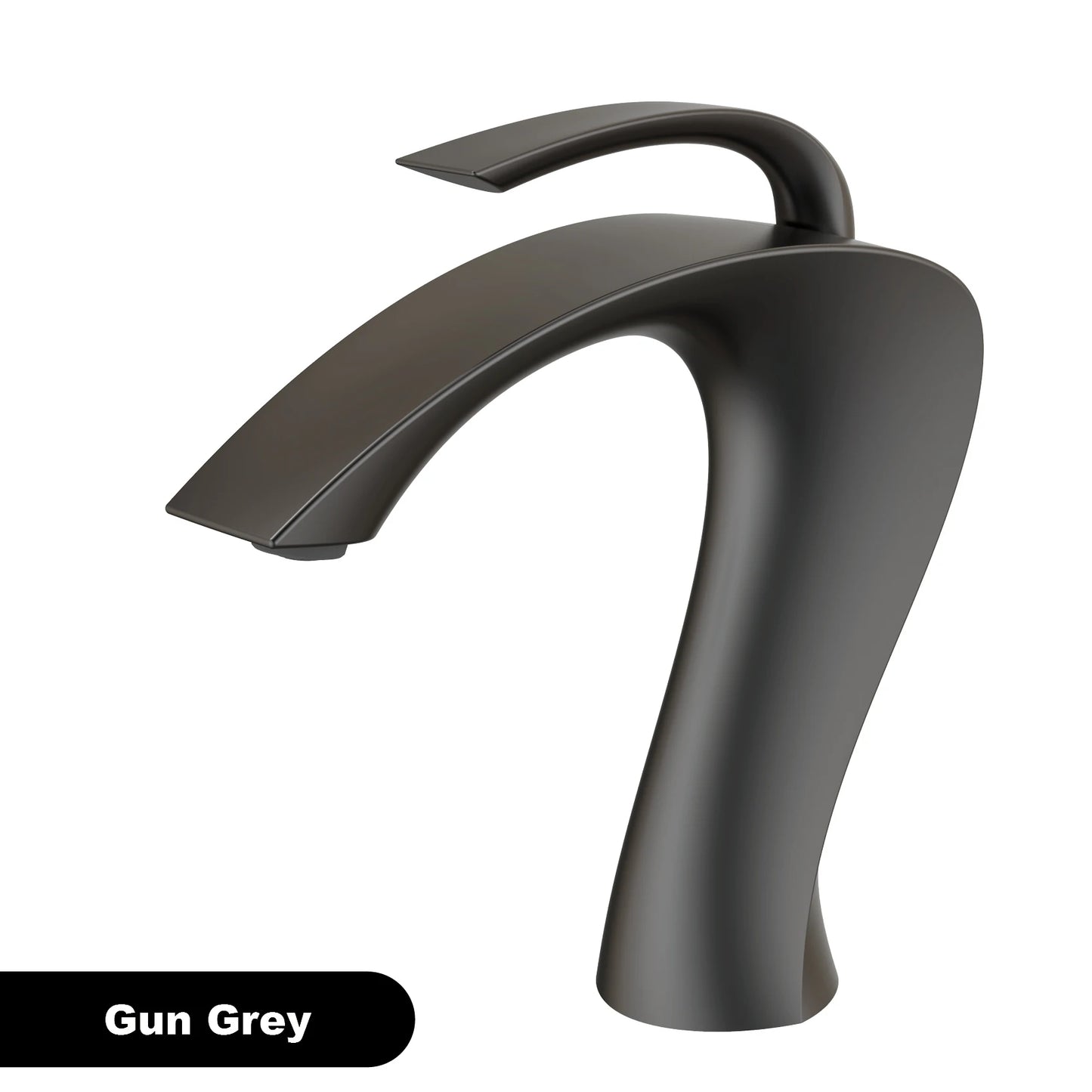 Gestana Brass Bathroom Faucet Deck Mounted Basin Tap Ceramic Valve