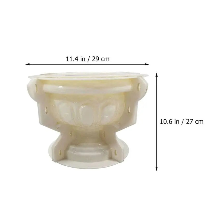 Planter Mold Large Cement Garden Planter Mold Concrete Flower Pot s Succulent Mould Cement Clay s Bonsai Pot for Flower Making