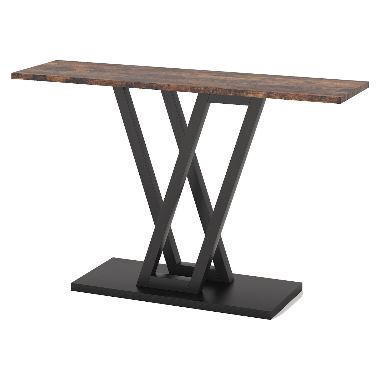 Tribesigns Industrial Console Table for Entryway, Hallway, and Living Room