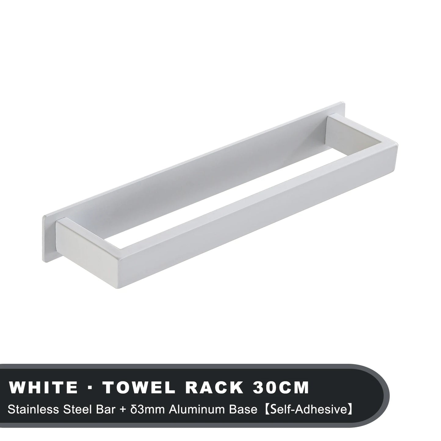 Gaomida Self Adhesive Stainless Steel Towel Rack
