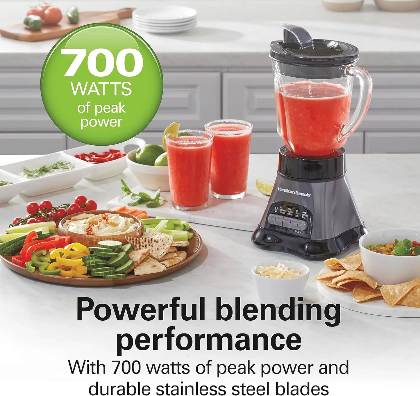 Iosn Blender And Food Processor Combo 700W
